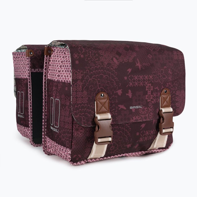 Sakwa rowerowa Basil Boheme Double Bag 35 l red