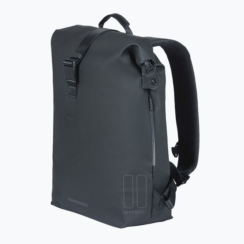 Plecak rowerowy na bagażnik Basil Soho Nordlicht 17 l black 4