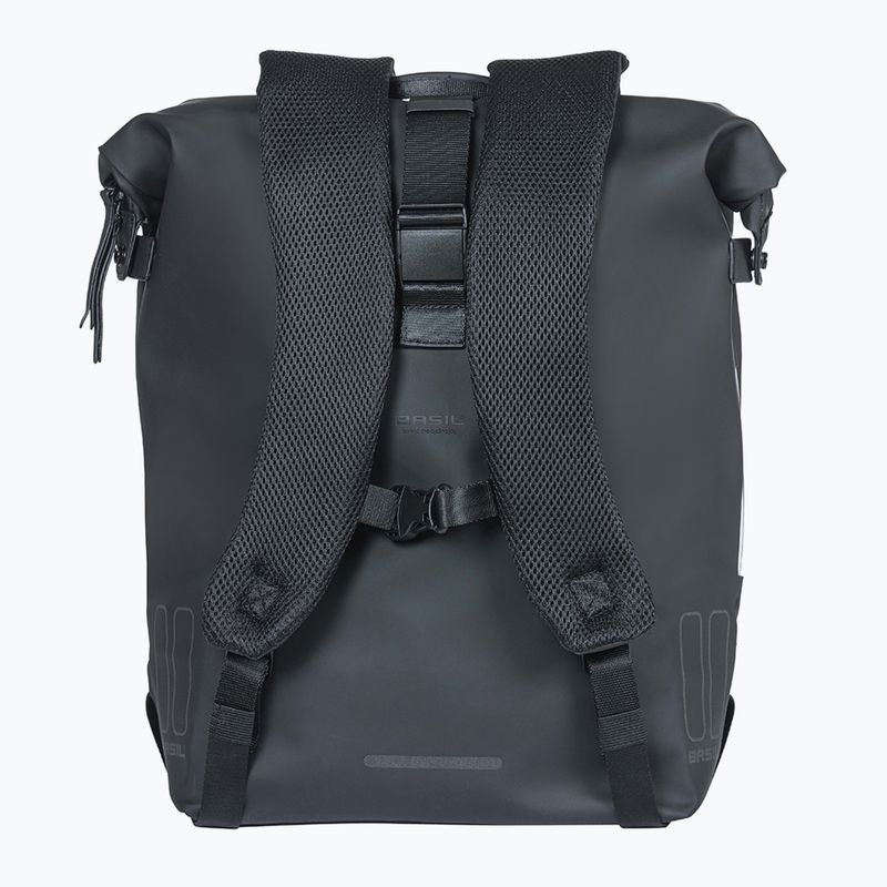 Plecak rowerowy na bagażnik Basil Soho Nordlicht 17 l black 6