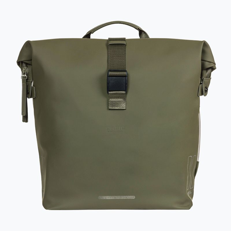 Sakwa rowerowa Basil Soho Nordlicht Double Bag MIK 41 l moss green