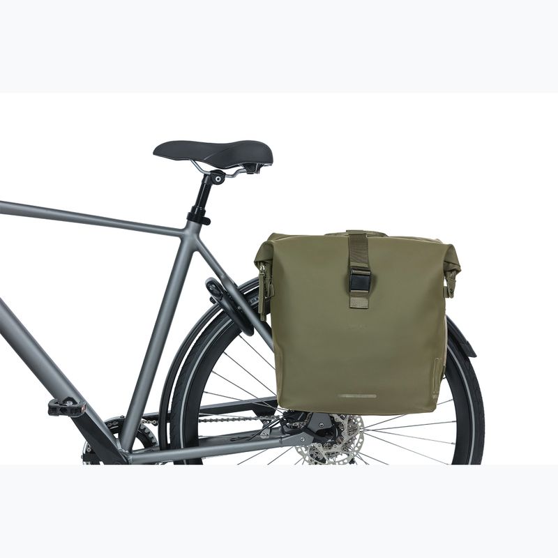 Sakwa rowerowa Basil Soho Nordlicht Double Bag MIK 41 l moss green 6