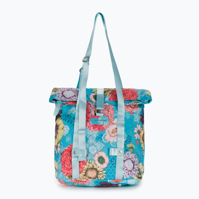 Torba rowerowa na bagażnik Basil Bloom Field Shopper 15-20 l sky blue