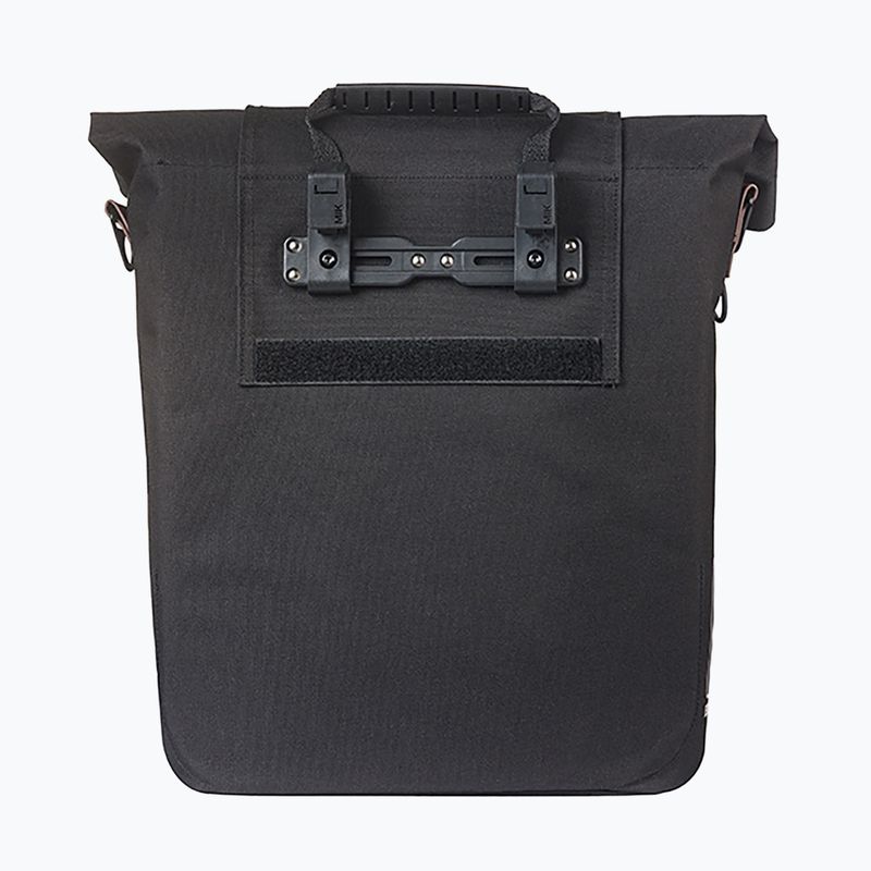 Torba rowerowa na bagażnik Basil City Shopper MIK Hooks 16 l black 3
