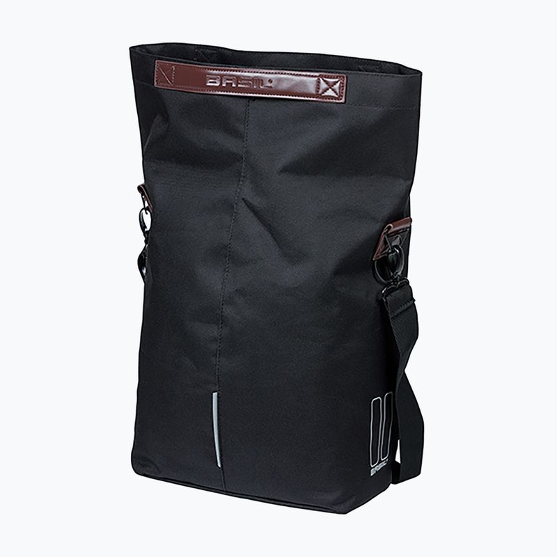 Torba rowerowa na bagażnik Basil City Shopper MIK Hooks 16 l black 5