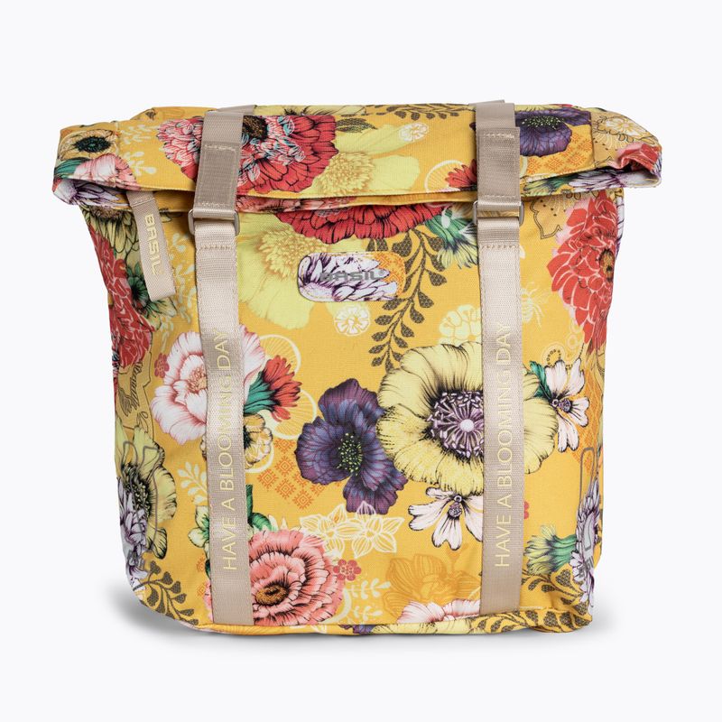 Sakwy rowerowe Basil Bloom Field Double Bag 28-35 l honey yellow 2