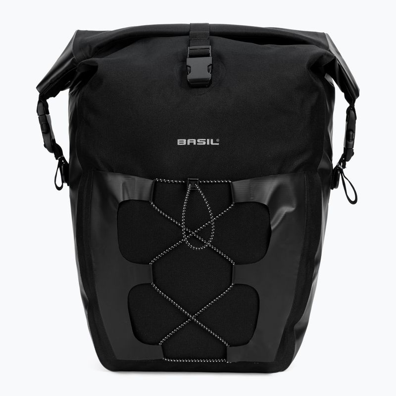 Sakwa rowerowa Basil Navigator Waterproof Single Bag 25-31 l black