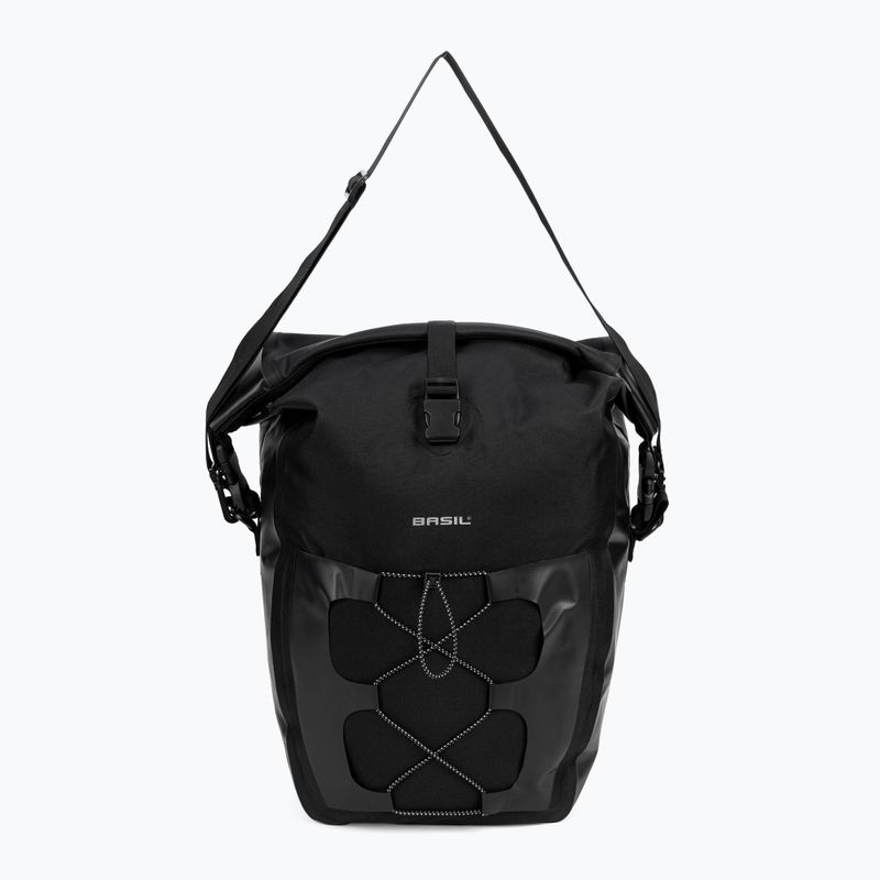 Sakwa rowerowa Basil Navigator Waterproof Single Bag 25-31 l black 4