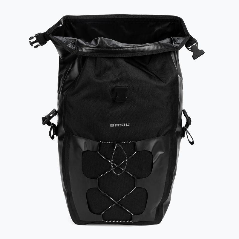 Sakwa rowerowa Basil Navigator Waterproof Single Bag 25-31 l black 5