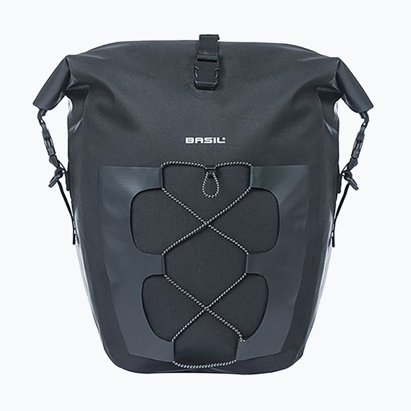Sakwa rowerowa Basil Navigator Waterproof Single Bag 25-31 l black 7