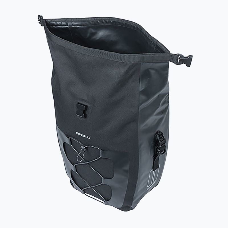 Sakwa rowerowa Basil Navigator Waterproof Single Bag 25-31 l black 10