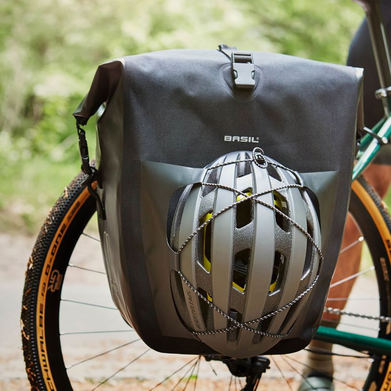 Sakwa rowerowa Basil Navigator Waterproof Single Bag 25-31 l black 13