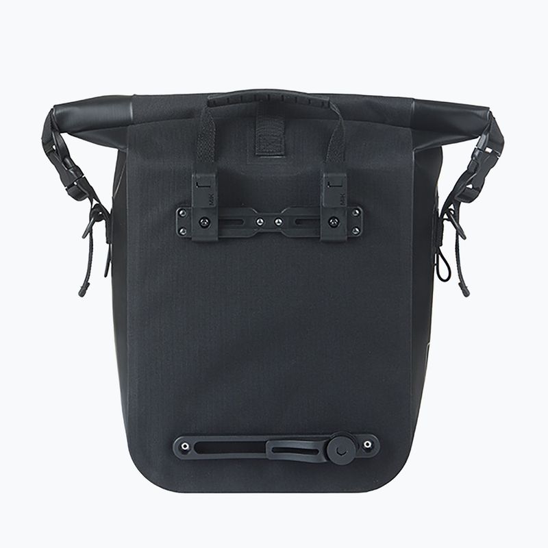 Sakwa rowerowa Basil Navigator Waterproof Single Bag MIK Hooks 15 l black 3