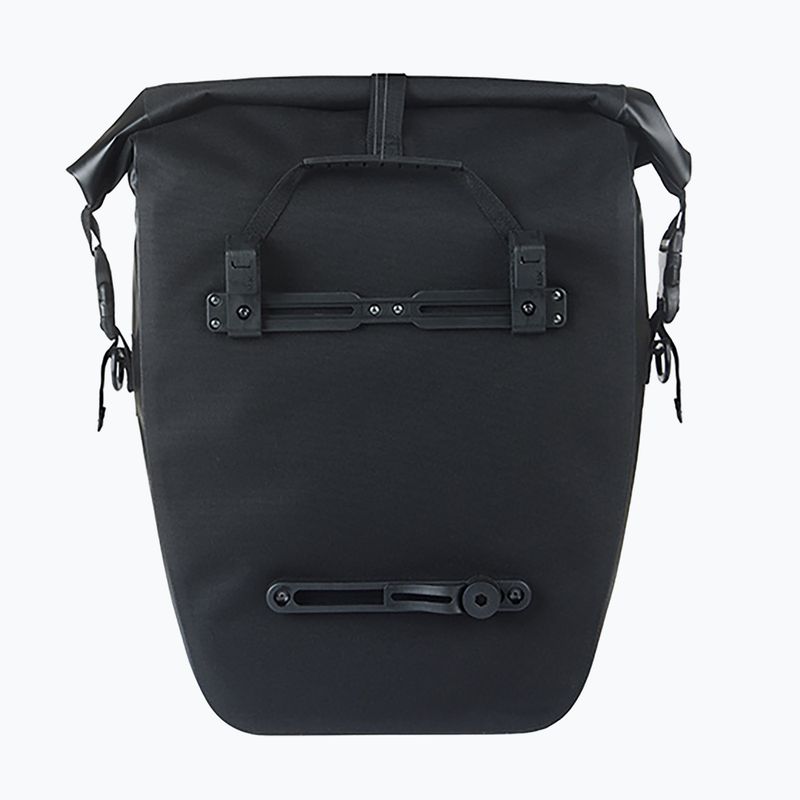 Sakwa rowerowa Basil Navigator Waterproof Single Bag MIK Hooks 25-31 l black 3