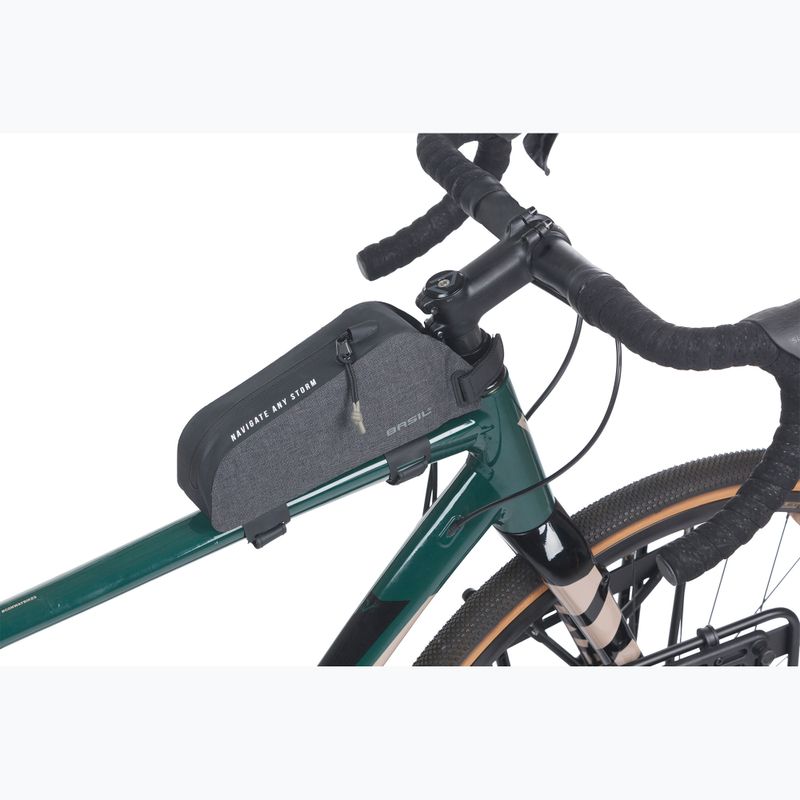 Torba rowerowa na ramę Basil Navigator Storm Frame Bag 0,8 l black 6