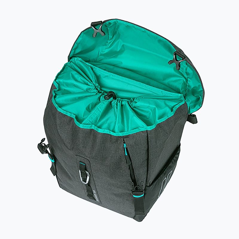 Sakwa rowerowa Basil Discovery 365D Single Bag MIK Hooks 20 l black melee 4