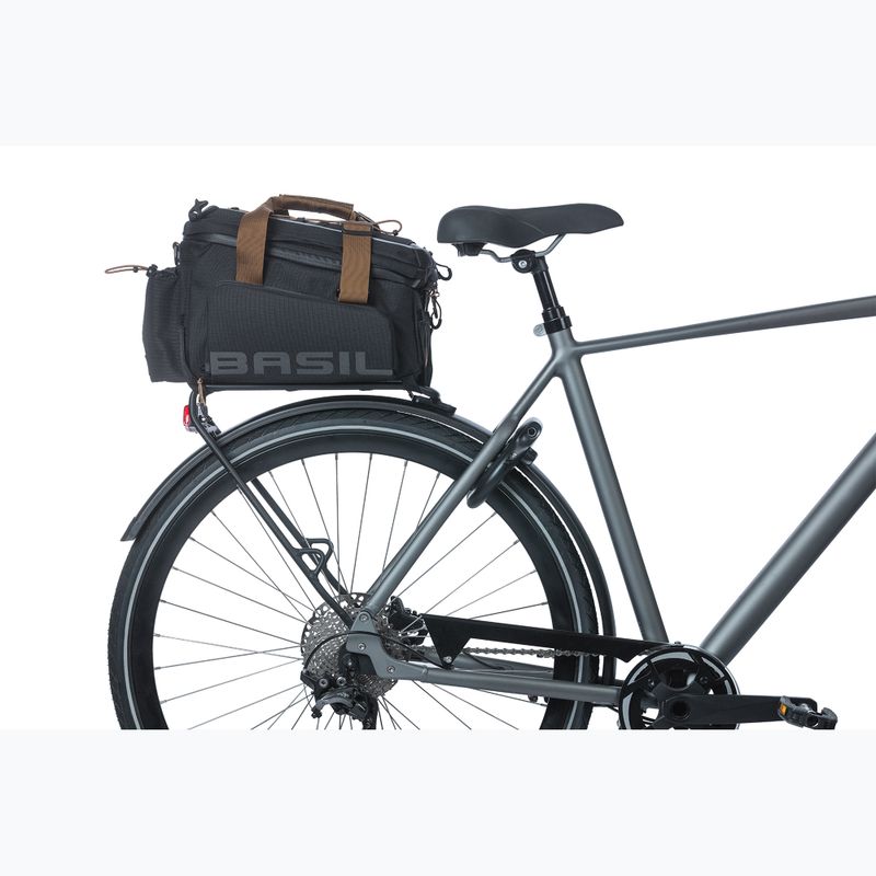 Torba rowerowa na bagażnik Basil Miles Trunkbag XL Pro 9-36 l black slate 9