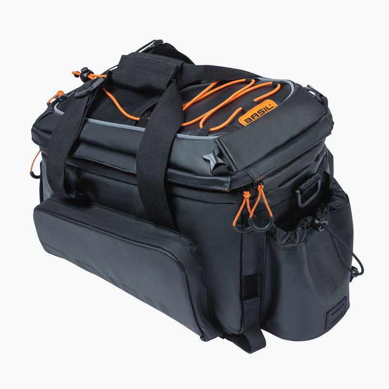 Torba rowerowa na bagażnik Basil Miles Tarpaulin Trunk Bag XL Pro 9-36 l black/orange