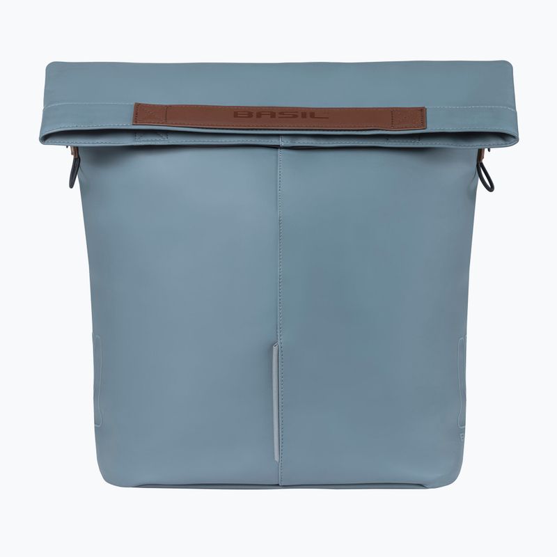 Sakwa rowerowa Basil City Shopper Vegan Leather 16 l blue