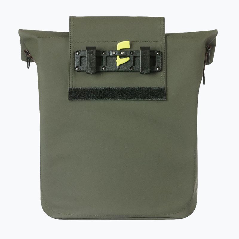 Sakwa rowerowa Basil City Shopper Vegan Leather 16 l moss green 3