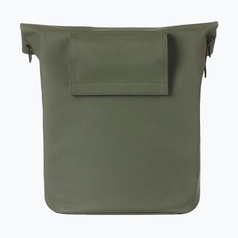 Sakwa rowerowa Basil City Shopper Vegan Leather 16 l moss green 4