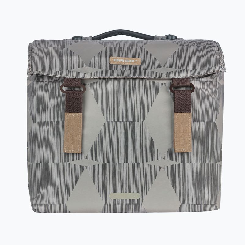 Sakwa rowerowa Basil Elegance Double Bag MIK 40-49 l chateau taupe