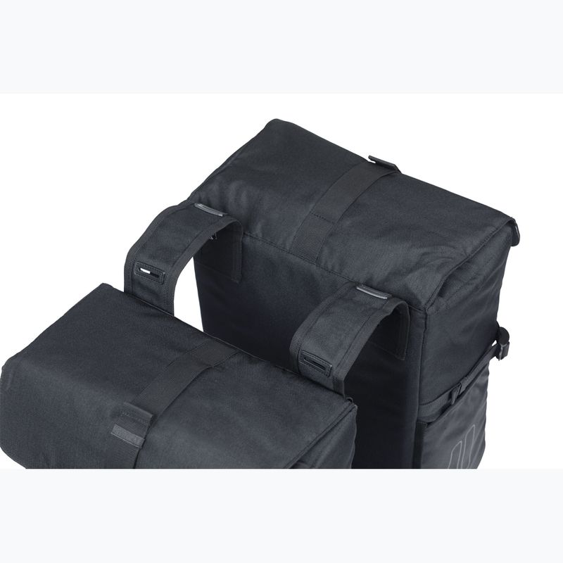 Sakwa rowerowa Basil Move Double Bag 30 l black 3