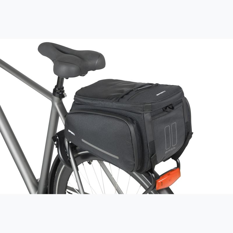 Torba rowerowa na bagażnik Basil Move Trunk Bag 10-26 l black 11