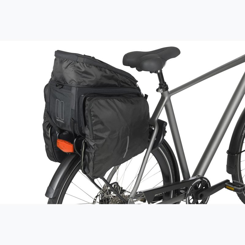 Torba rowerowa na bagażnik Basil Move Trunk Bag 10-26 l black 13