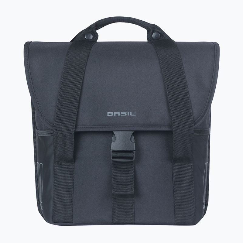 Sakwa rowerowa Basil Go Single Bag 16 l solid black