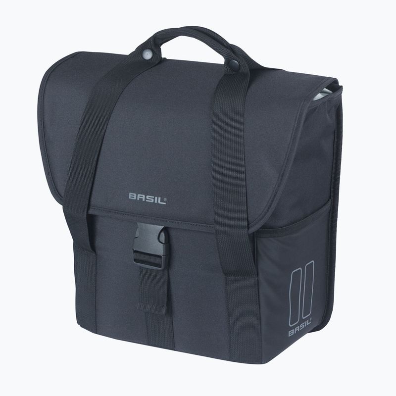 Sakwa rowerowa Basil Go Single Bag 16 l solid black 2