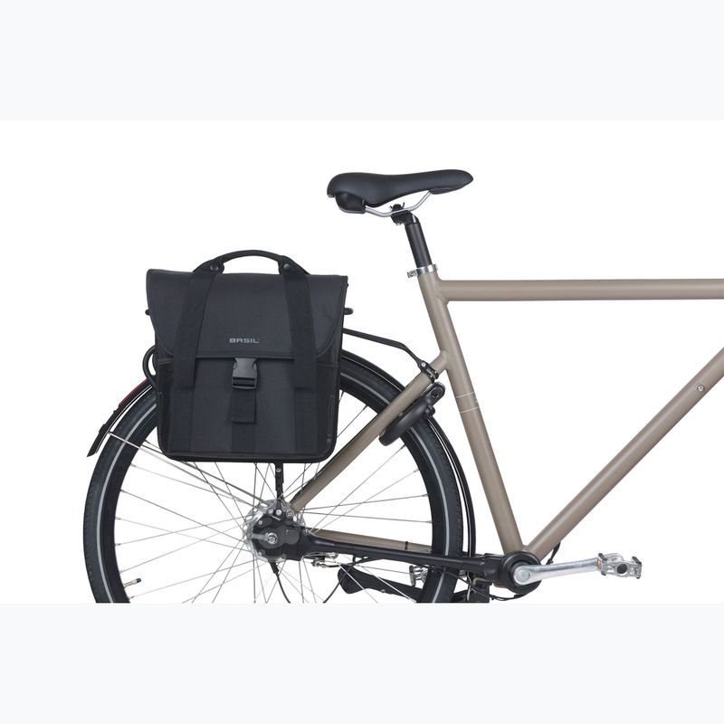 Sakwa rowerowa Basil Go Single Bag 16 l solid black 6