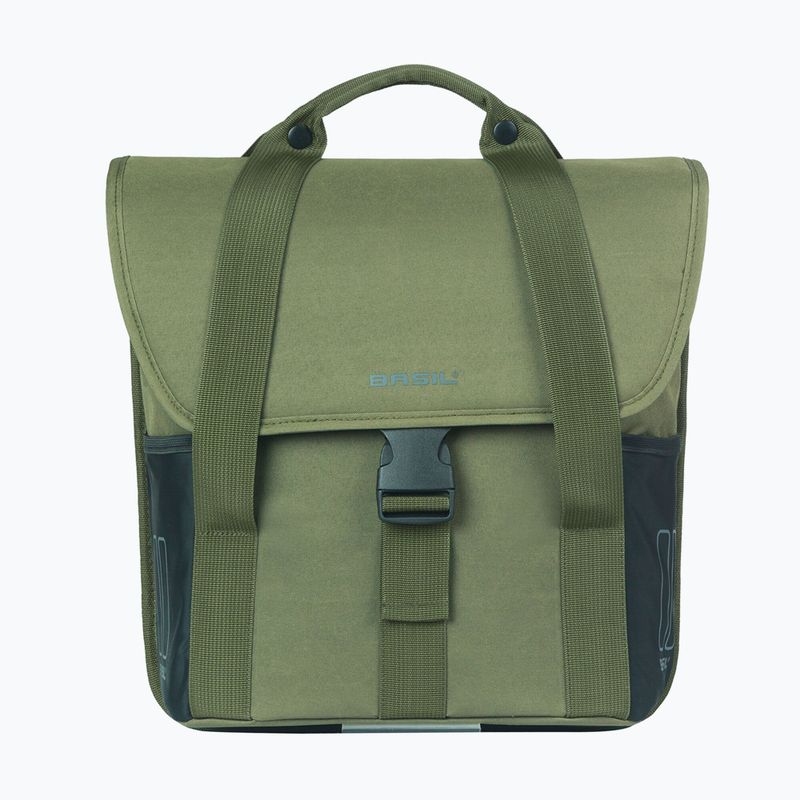 Sakwa rowerowa Basil Go Single Bag 16 l dark green