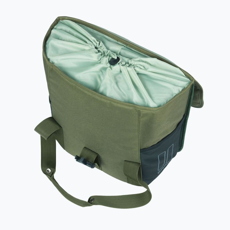 Sakwa rowerowa Basil Go Single Bag 16 l dark green 5