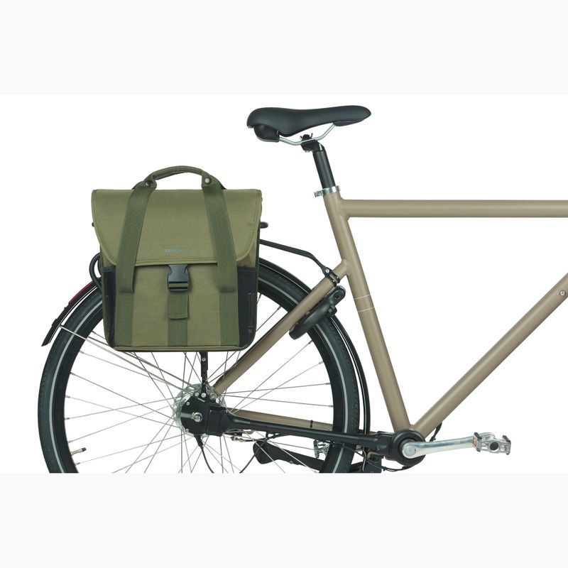 Sakwa rowerowa Basil Go Single Bag 16 l dark green 6