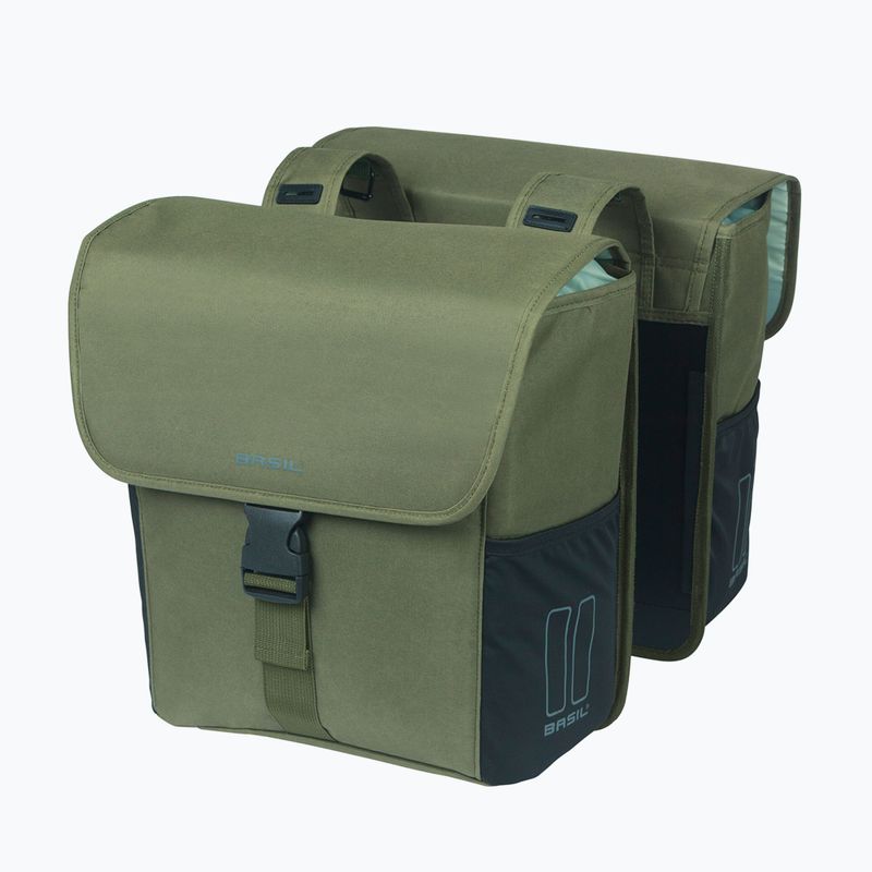 Sakwa rowerowa Basil Go Double Bag 32 l dark green