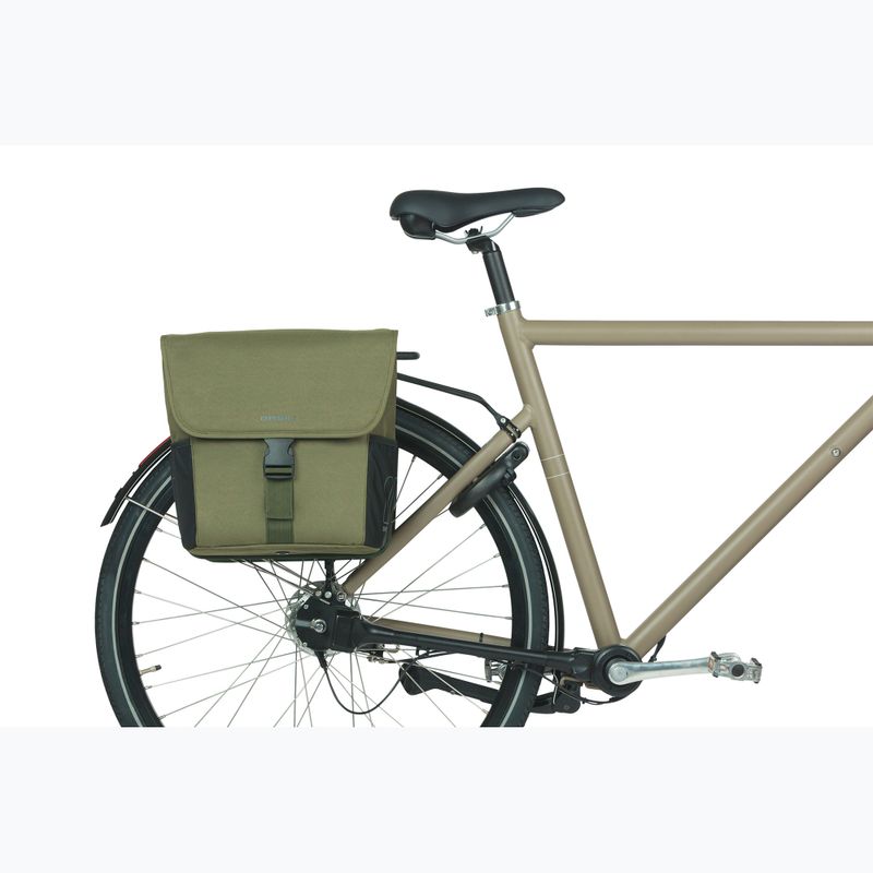 Sakwa rowerowa Basil Go Double Bag 32 l dark green 6