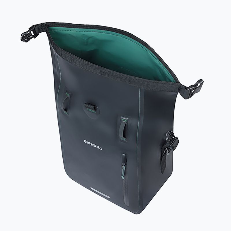 Sakwa rowerowa Basil Rivo M Single Bag MIK Hooks 12-15 l black 3