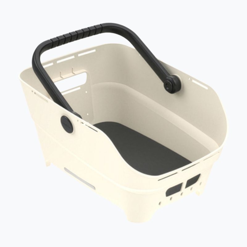 Koszyk rowerowy tylny Basil Cento Neo MIK off white 2