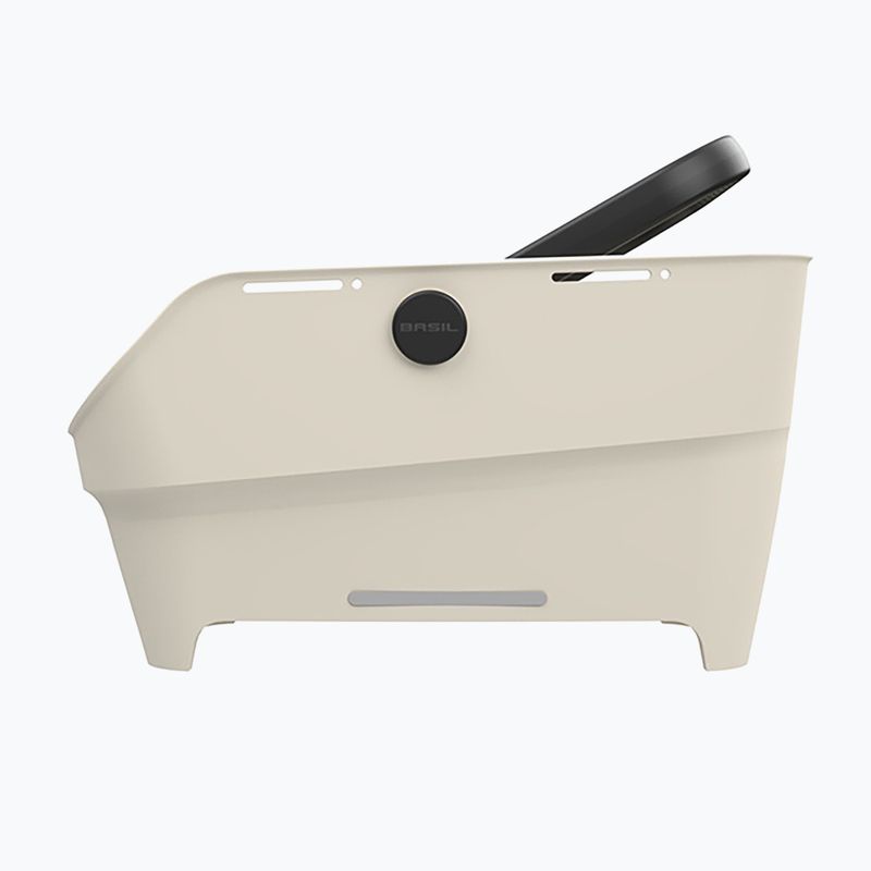 Koszyk rowerowy tylny Basil Cento Neo MIK off white 3