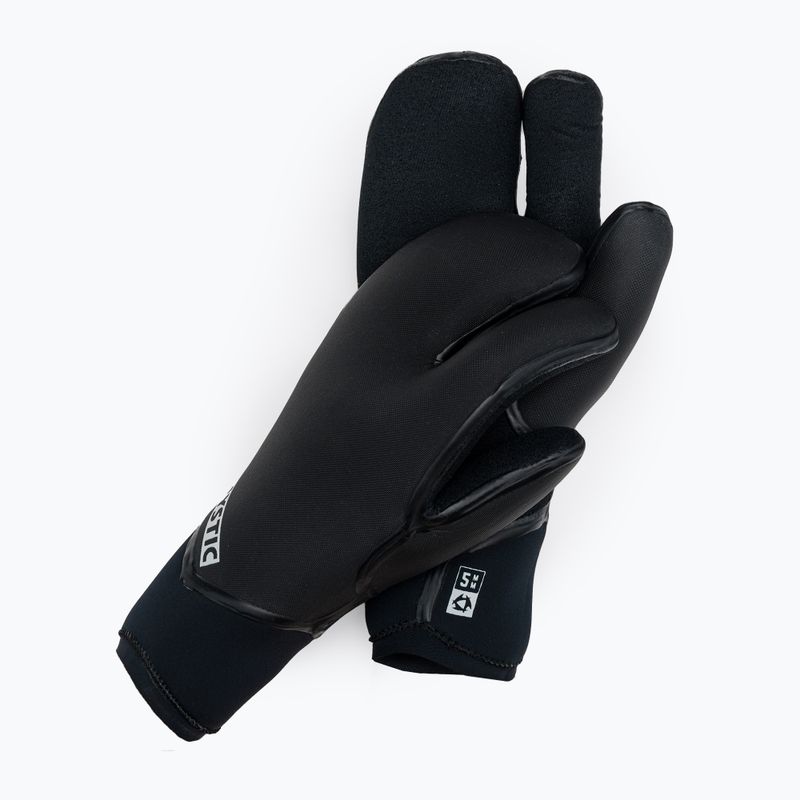 Rękawice neoprenowe Mystic Supreme 5 mm Lobster black