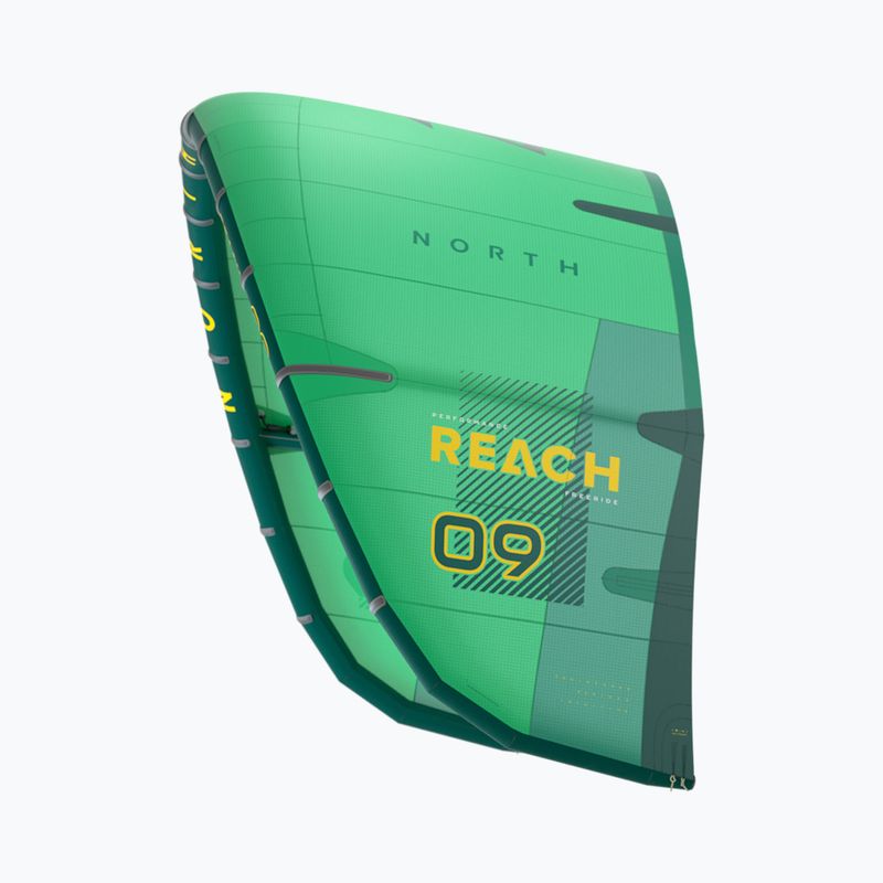 Latawiec kitesurfingowy North Kiteboarding Reach marine green 3