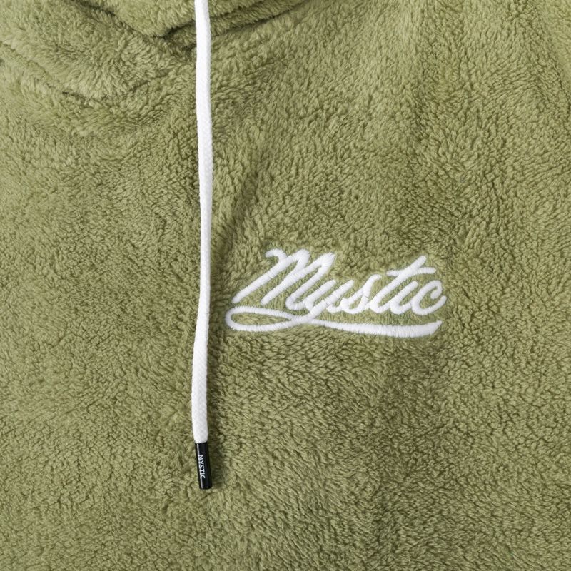 Ponczo damskie Mystic Ponczo Teddy green 3