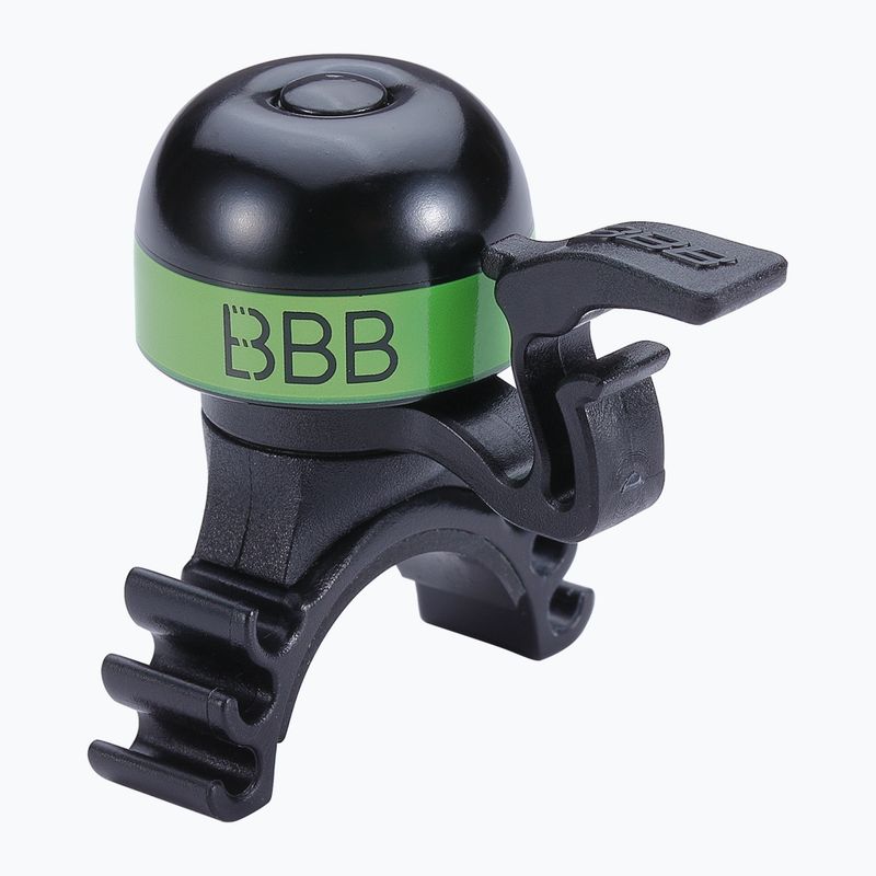 Dzwonek rowerowy BBB Cycling MiniFit black/green