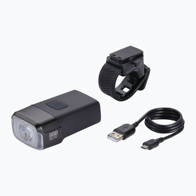 Lampka rowerowa przednia BBB Cycling NanoStrike 600 black 8