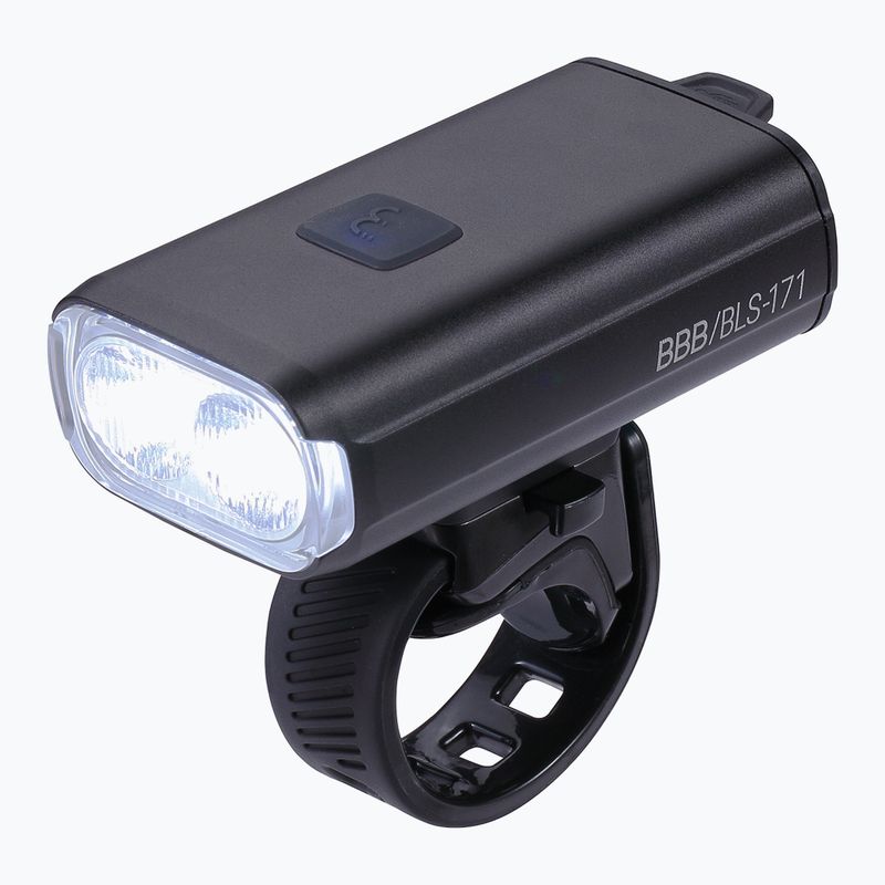 Lampka rowerowa przednia BBB Cycling StrikeDuo 1200 black 5