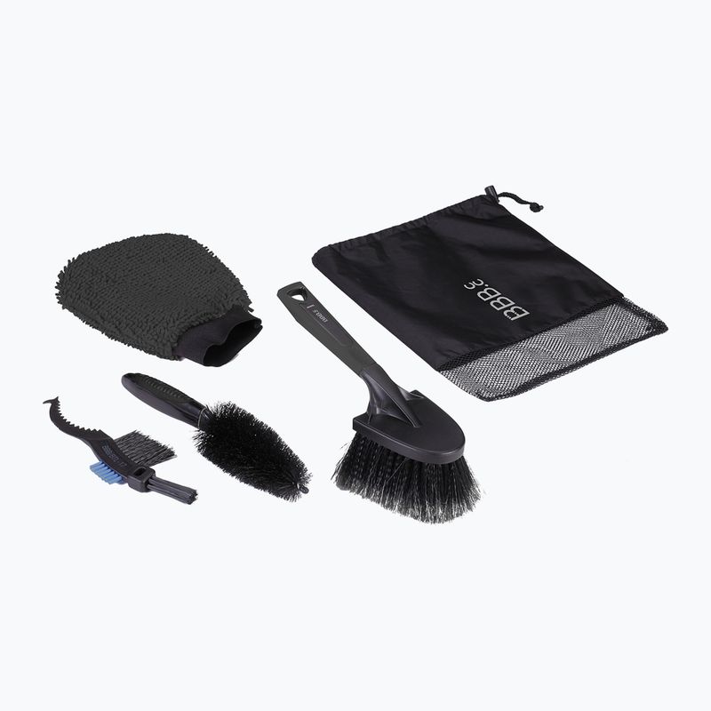 Zestaw do czyszczenia roweru BBB Cycling Cleaning FrameSet black 3