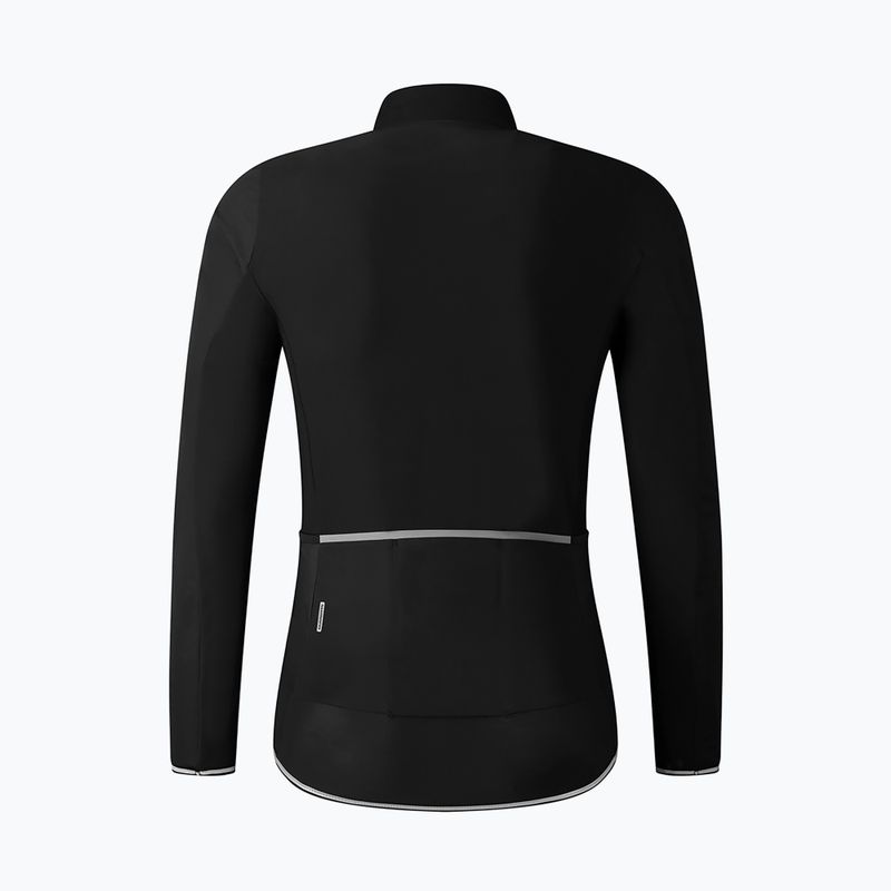 Kurtka rowerowa męska Shimano Evolve Wind Jersey Insulated black 2