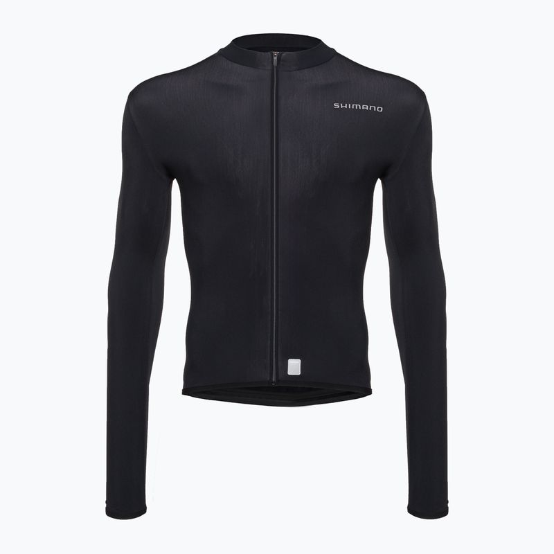 Bluza rowerowa męska Shimano Vertex Thermal Jersey black