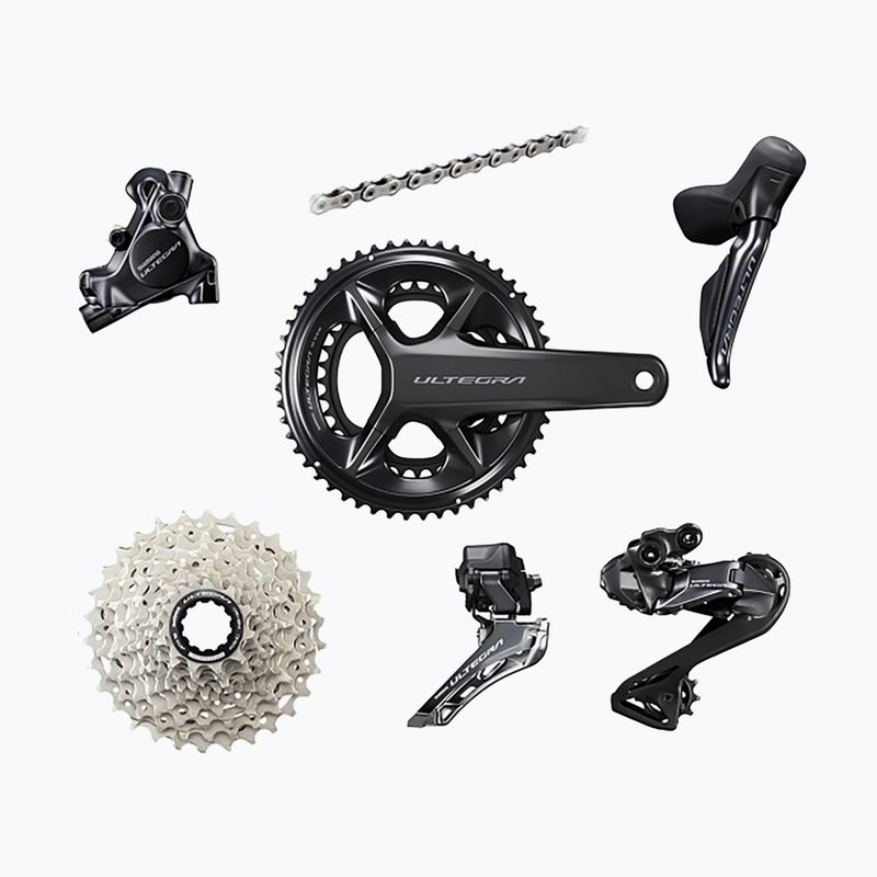 Grupa osprzętu Shimano R8170 Ultegra Di2 hamulce tarczowe 175mm/52x36T/11-34