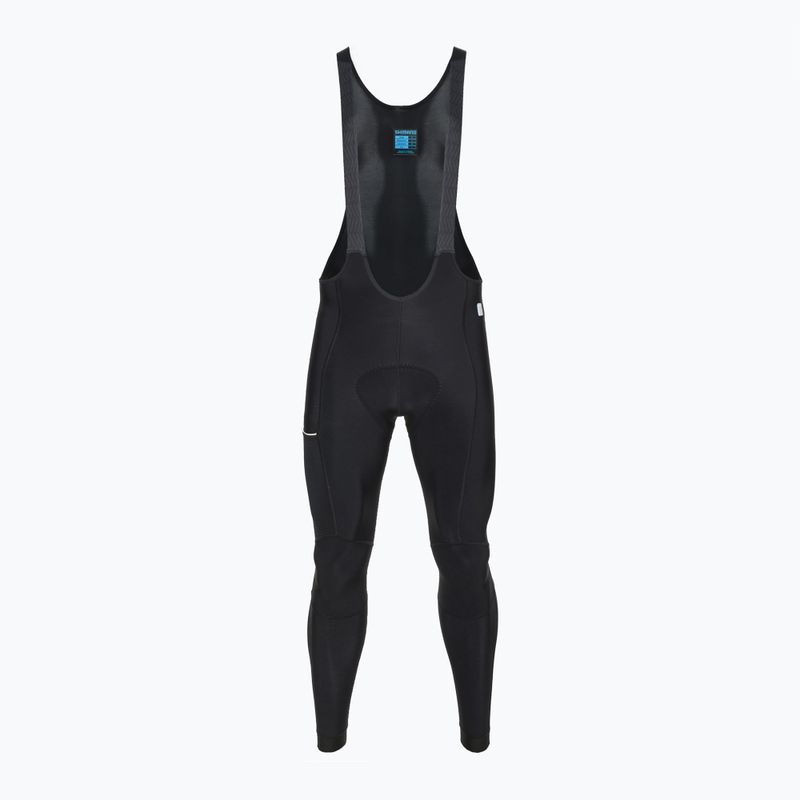 Spodnie rowerowe męskie Shimano Evolve Bib Tights black